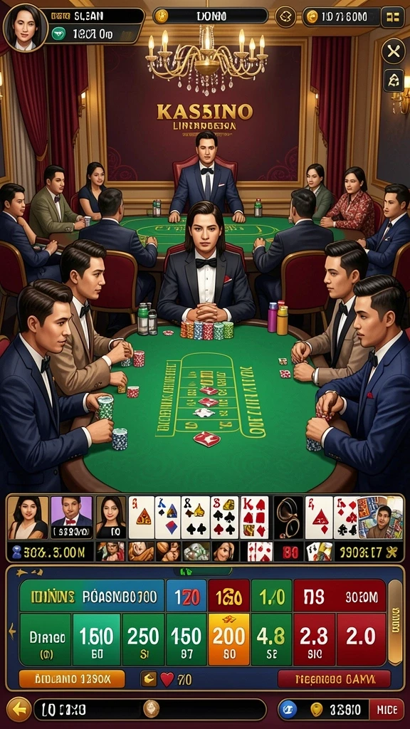 bokedomino - Menu pilihan mode permainan yang bervariasi.