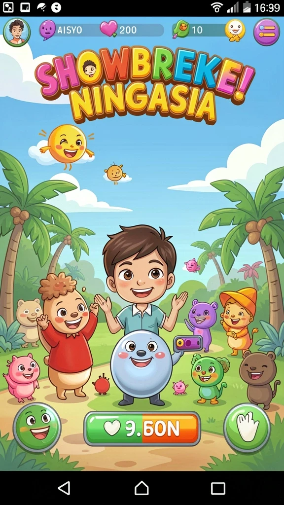 gamerp - Tampilan grafis yang memukau dan detail karakter.