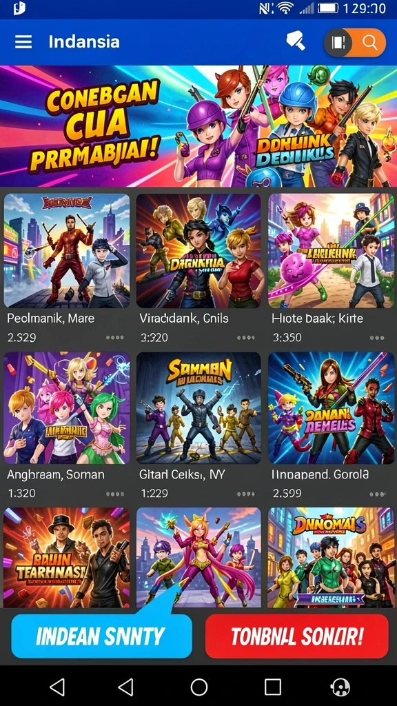 gamerp - Misi yang menantang dan beragam untuk pemain.