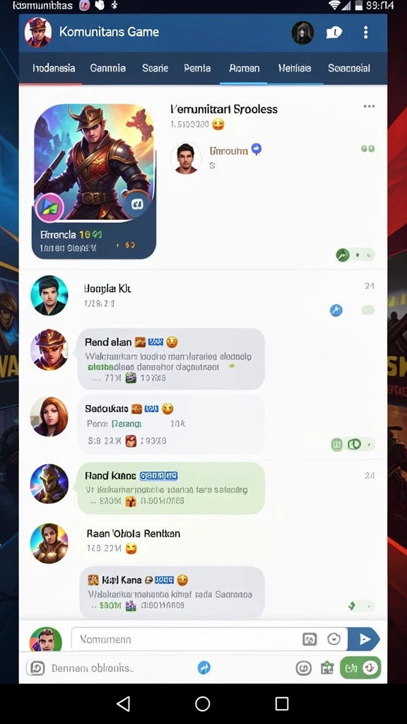 gim999 - Fitur personalisasi karakter yang unik.