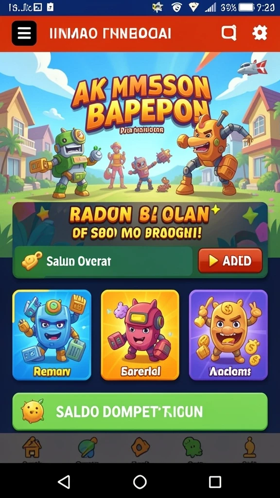 gim999 - Menu navigasi yang sederhana dan mudah digunakan.