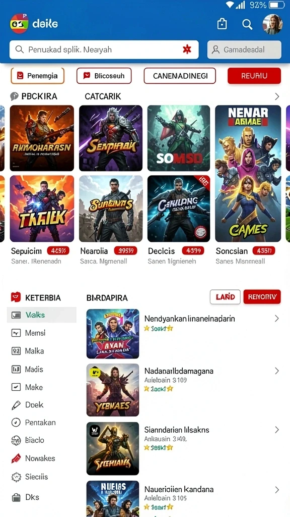 idpking - Menampilkan tampilan antarmuka yang menarik dari IDPKING.