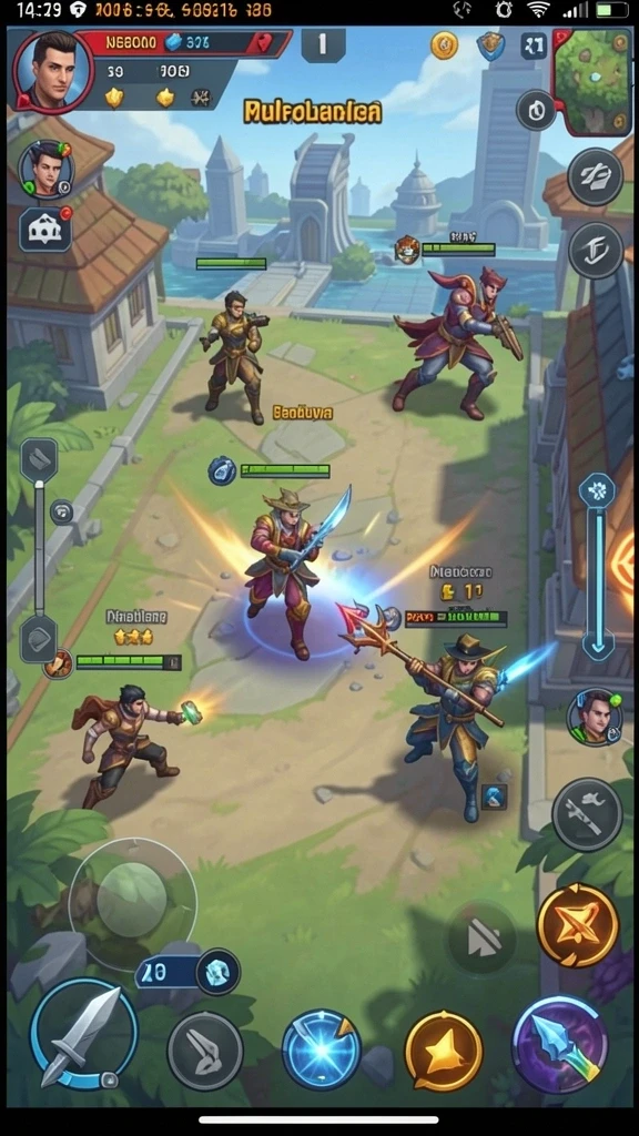 rk55 - Visual yang menakjubkan menambah keseruan bermain.
