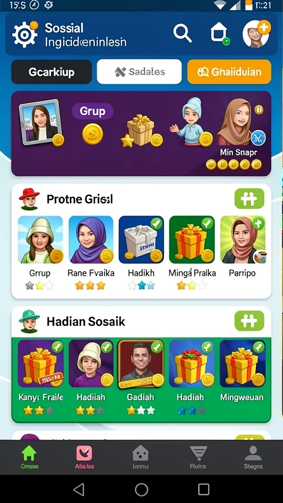 wdbos - Screenshot menampilkan salah satu level menantang dalam WDBOS.